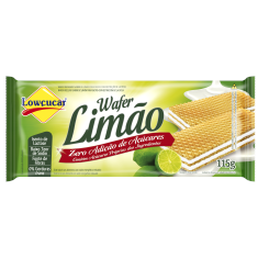 Wafer Diet Lowçucar - Limão